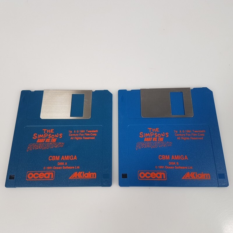 OceanSoftwareLThe Simpsons: Bart vs. The Space Mutants Amiga Game 1991 Game
