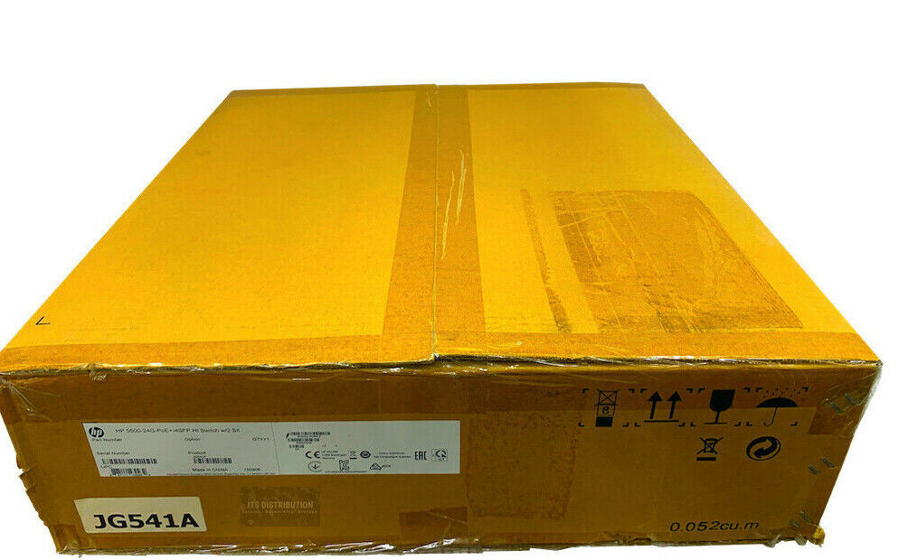 JG541A I New Sealed HP 5500-24G-PoE+-4SFP HI Switch with 2 Interface Slots