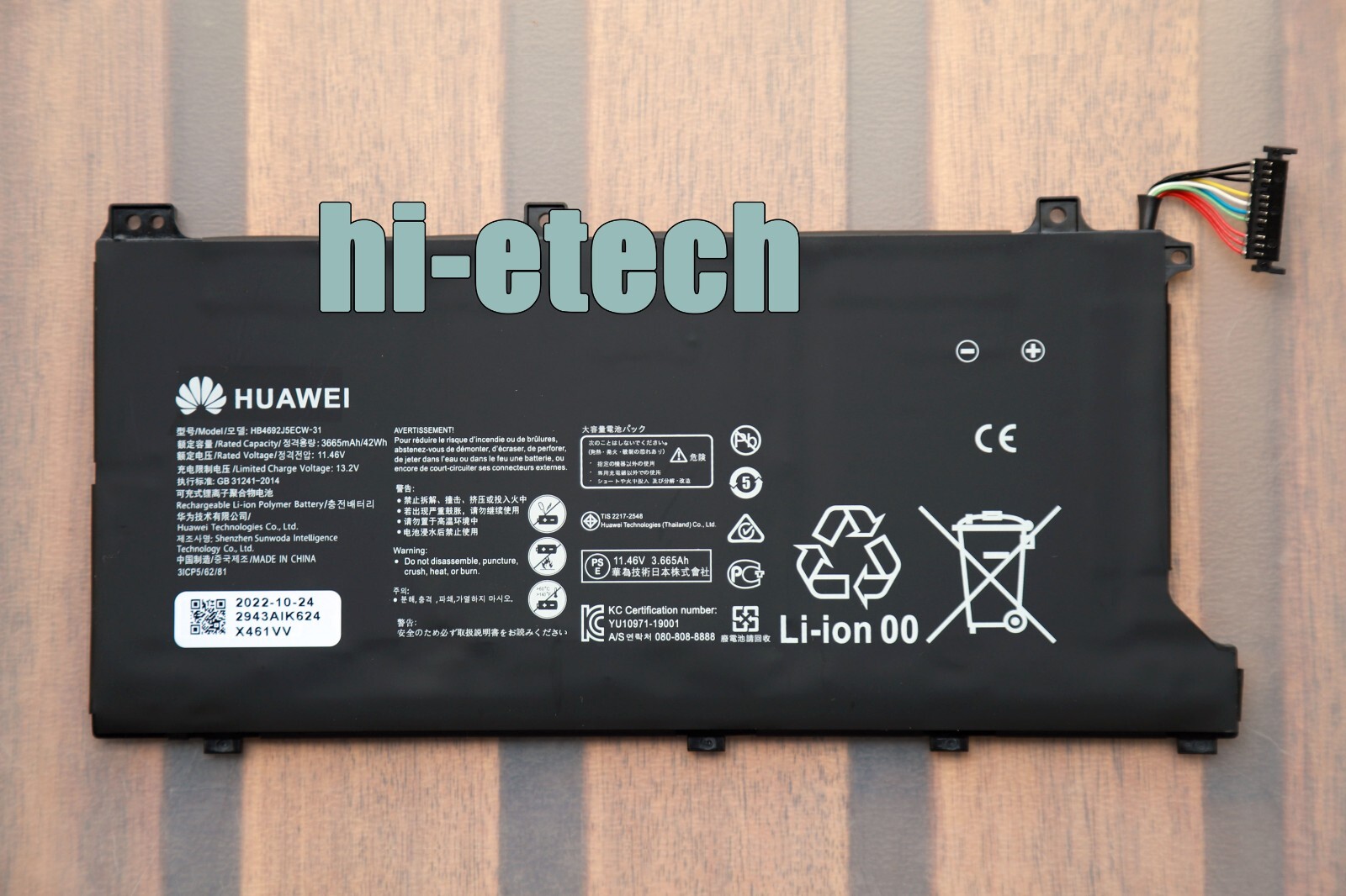 NEW Genuine HB4692J5ECW-31 Battery For Huawei MateBook D 15 2020 15-53010TUY