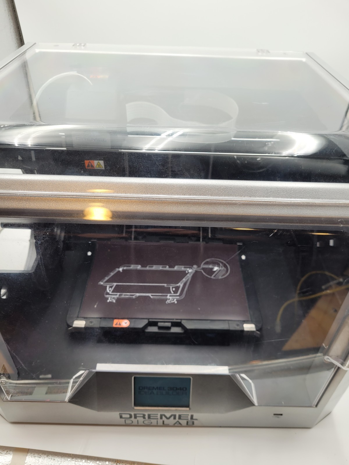 Dremel DigiLab 3D40 3D Printer Tested Working w/ Power Cord