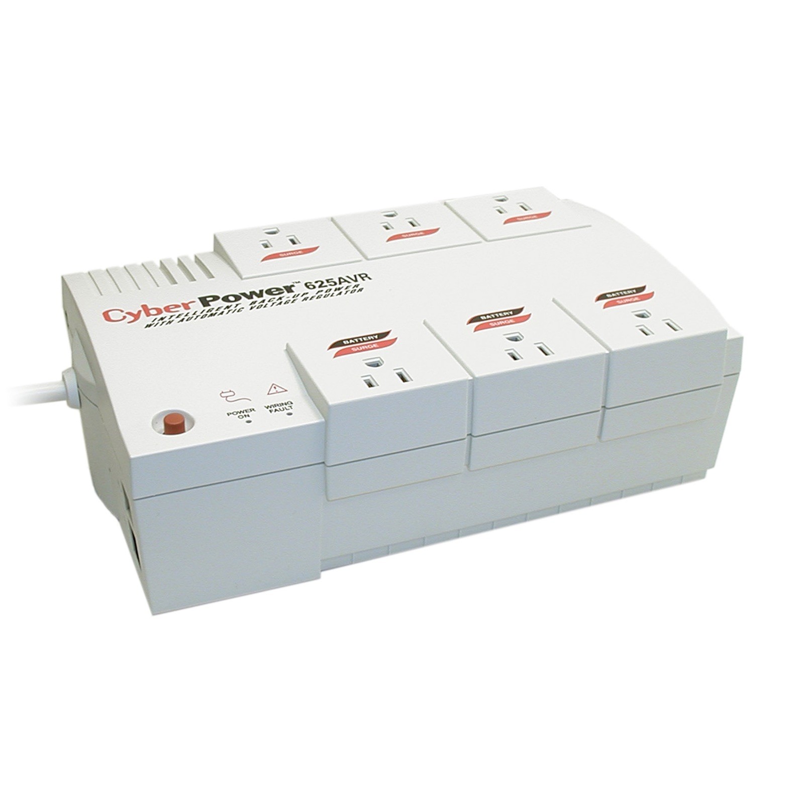 CyberPower 625AVR OfficePower UPS battery backup BRAND NEW BATTERY 