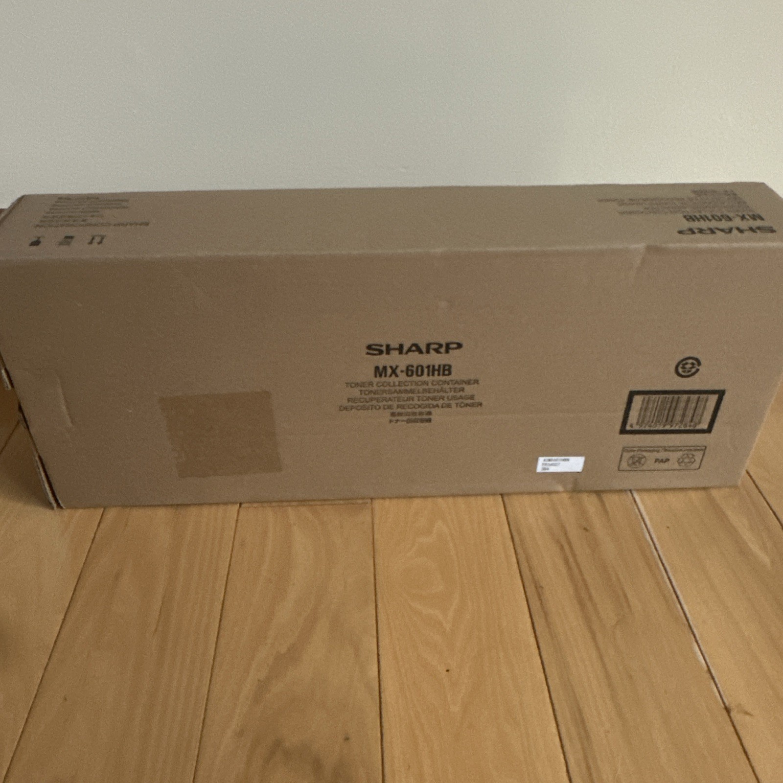 New Genuine OEM MX-601HB Sharp Toner Collection Container