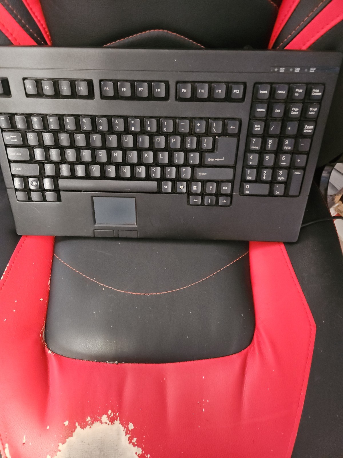 Adesso ACK-730U, ACK-730UW EasyTouch TouchPad Wired Rackmount Keyboard