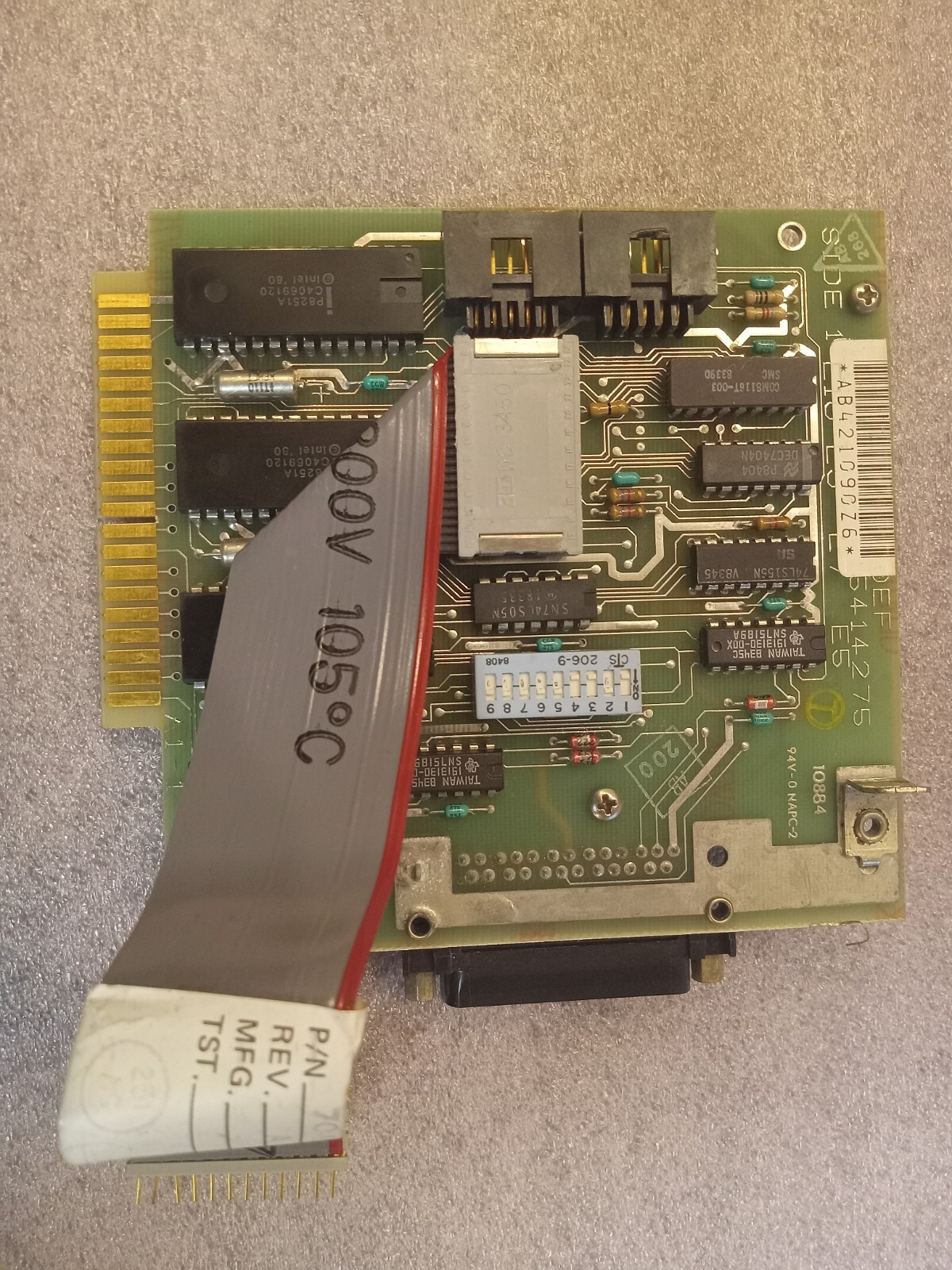 DEC Digital Equipment Corporation 5014274E VT125 PADDLE BOARD (B16)