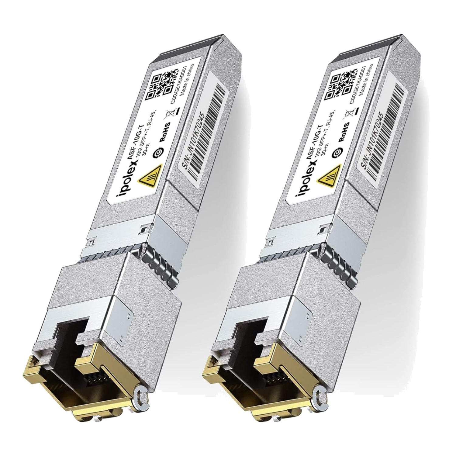 Heat Dissipation 10G SFP+ to RJ45 Transceiver