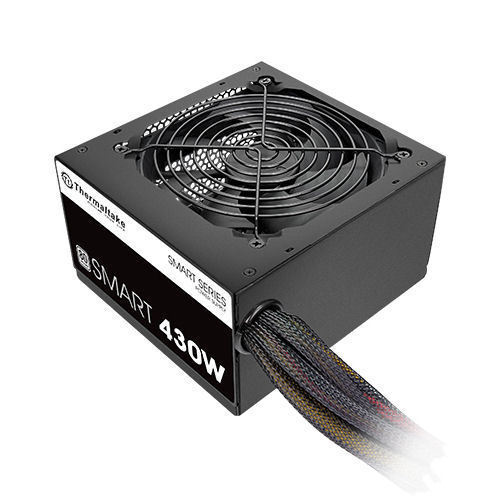Thermaltake  Smart 430Watt 120mm Fan Single +12V Rail PS, PS-SPD-0430NPCWUS-W