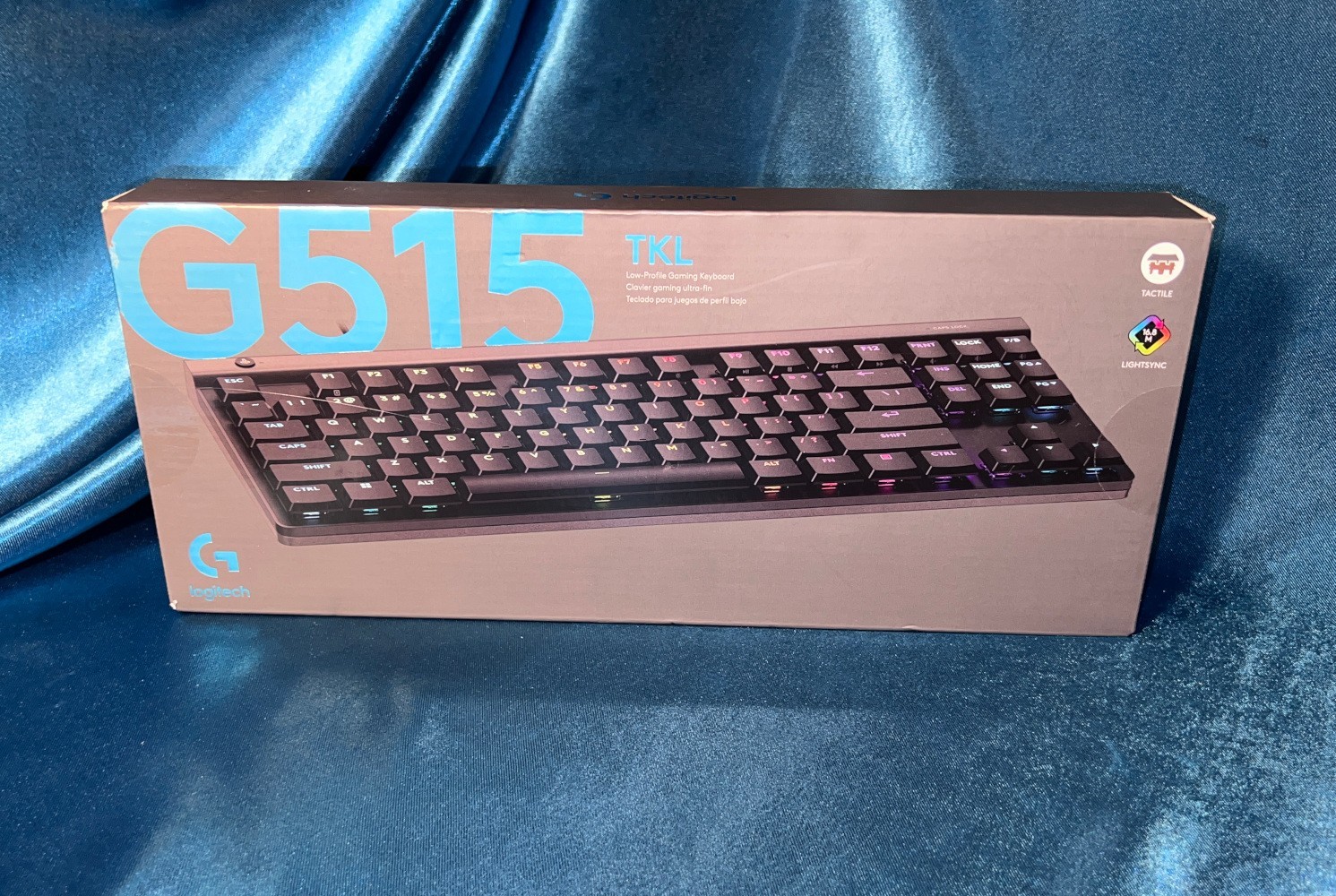 Logitech G515 TKL Wired Tactile Low-Profile Gaming Keyboard - Black - 920-012868