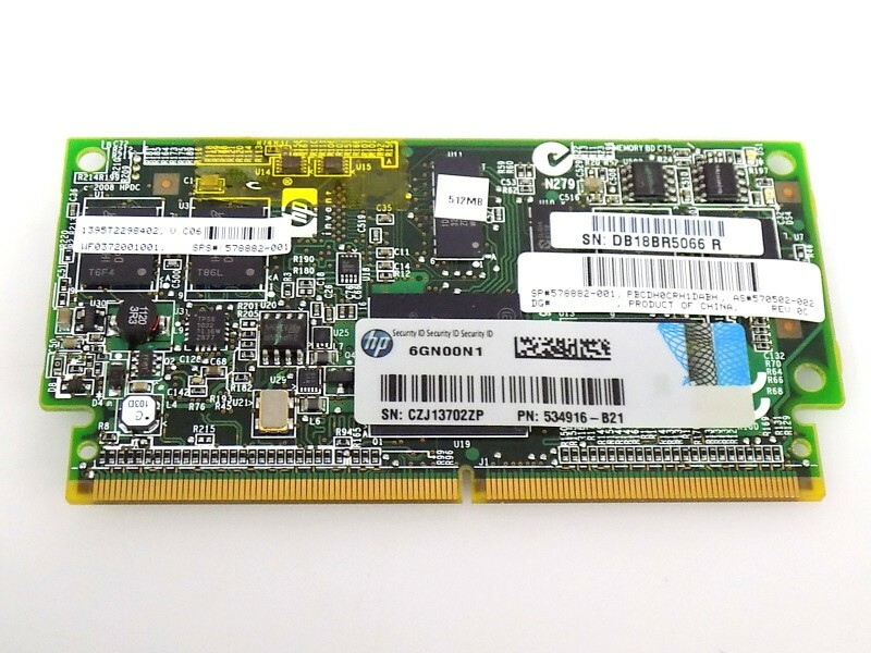 HP 534916-B21 Replacement Part: 512MB Cache Module Board Board from DL580 G7