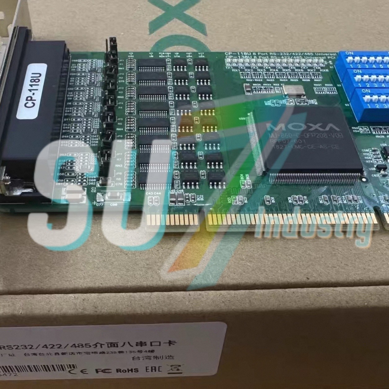 MOXA CP-118U PCI Multi Serial Card # 1pcs New In Box