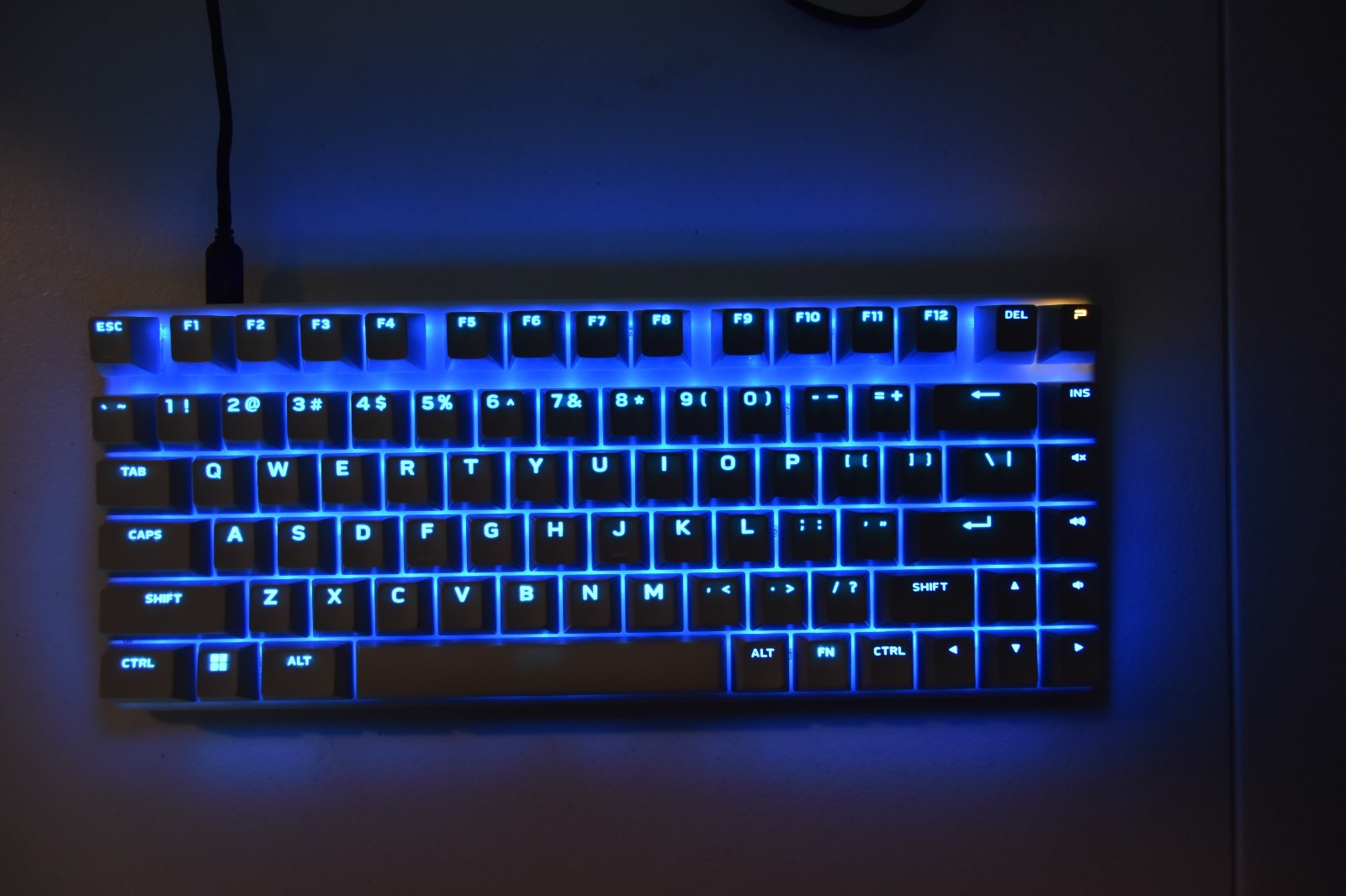 Alienware PRO-KB 75% RGB Wireless Gaming Keyboard Bluetooth 2.4GHz Dongle