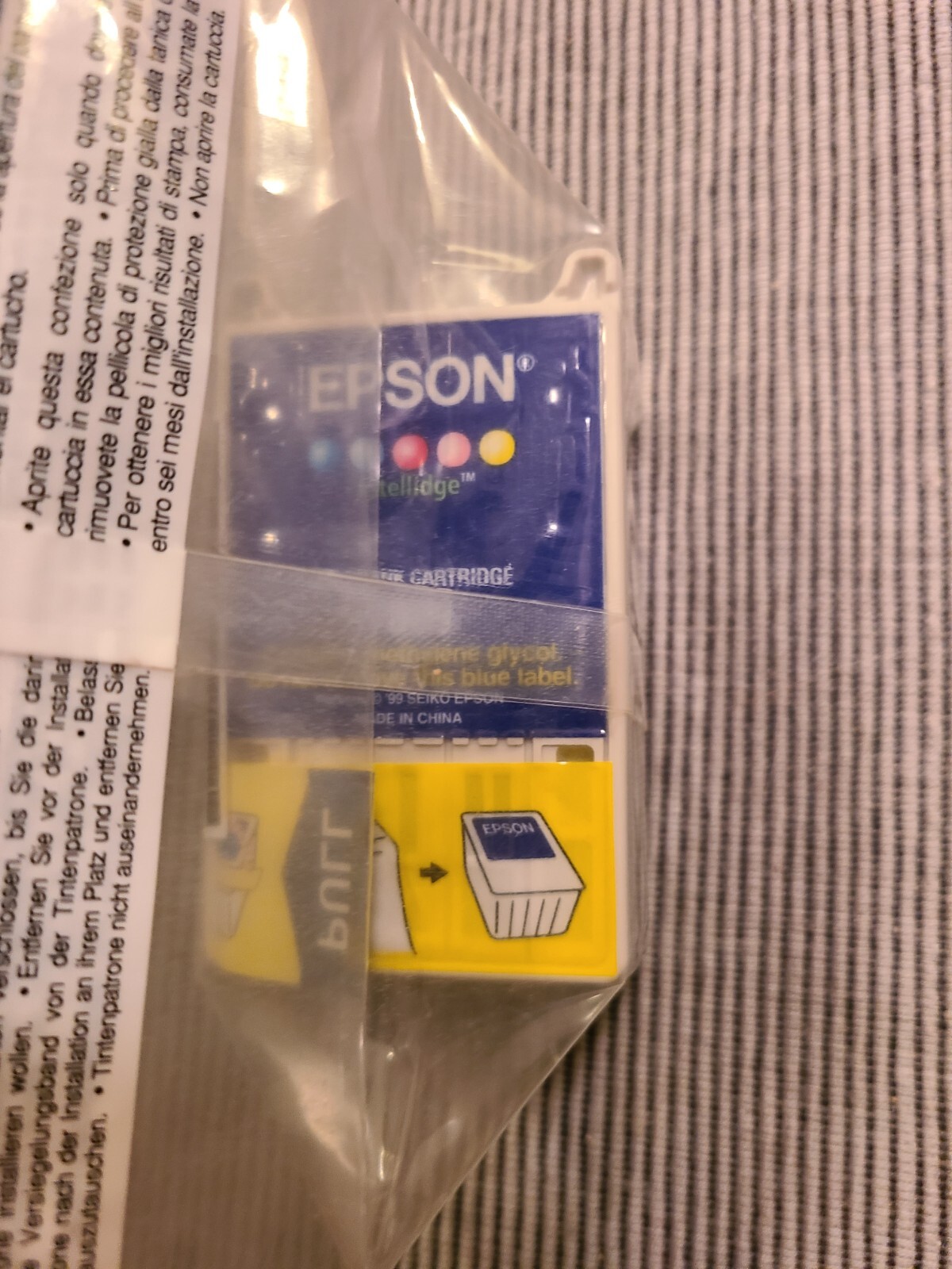 Epson T009 Color Ink Cartridge - Genuine OEM for Stylus Photo New Sealed