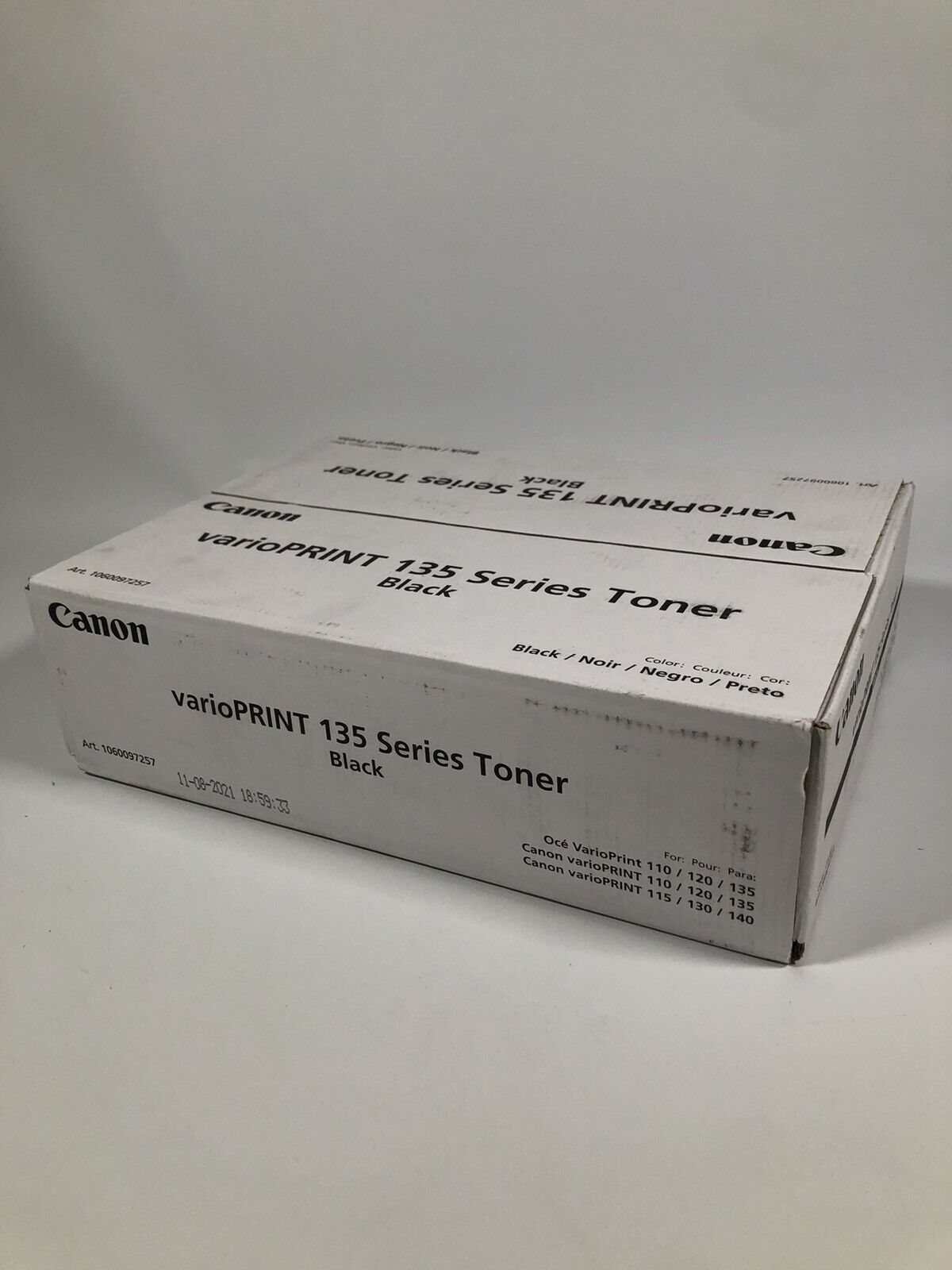 NEW Genuine Canon 1060097257 (6117B005AA) varioPrint 135 Series Black Toner ✅