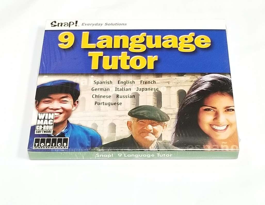 Snap 9 Language Tutor Software *Learn A New Language*