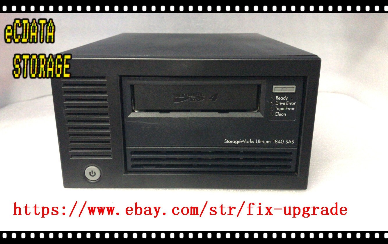 HP LTO4 ULTRIUM 1840 SAS EXTERNAL TAPE DRIVE EH861A 452977-001 EH861B 693398-001