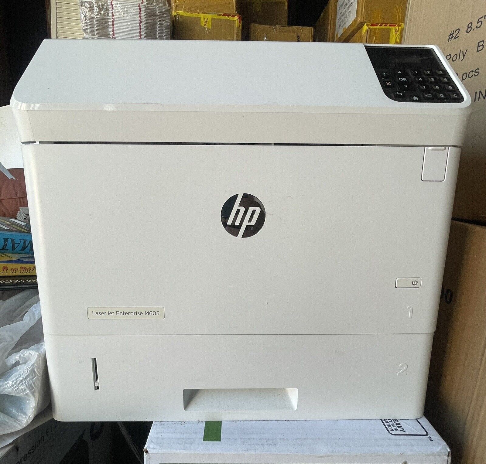 HP M605 Laser Jet  Monochrome Office & Home  Perfect Condition