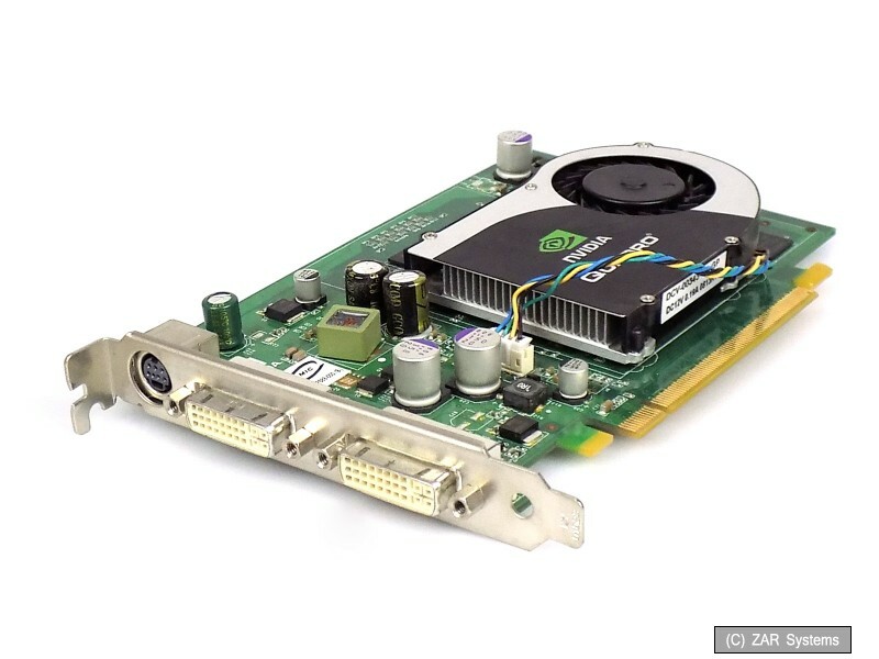 512MB DELL 0RN034 Nvidia Quadro FX 1700 PCI-E GDDR2 1x DVI-I DL Graphics Card