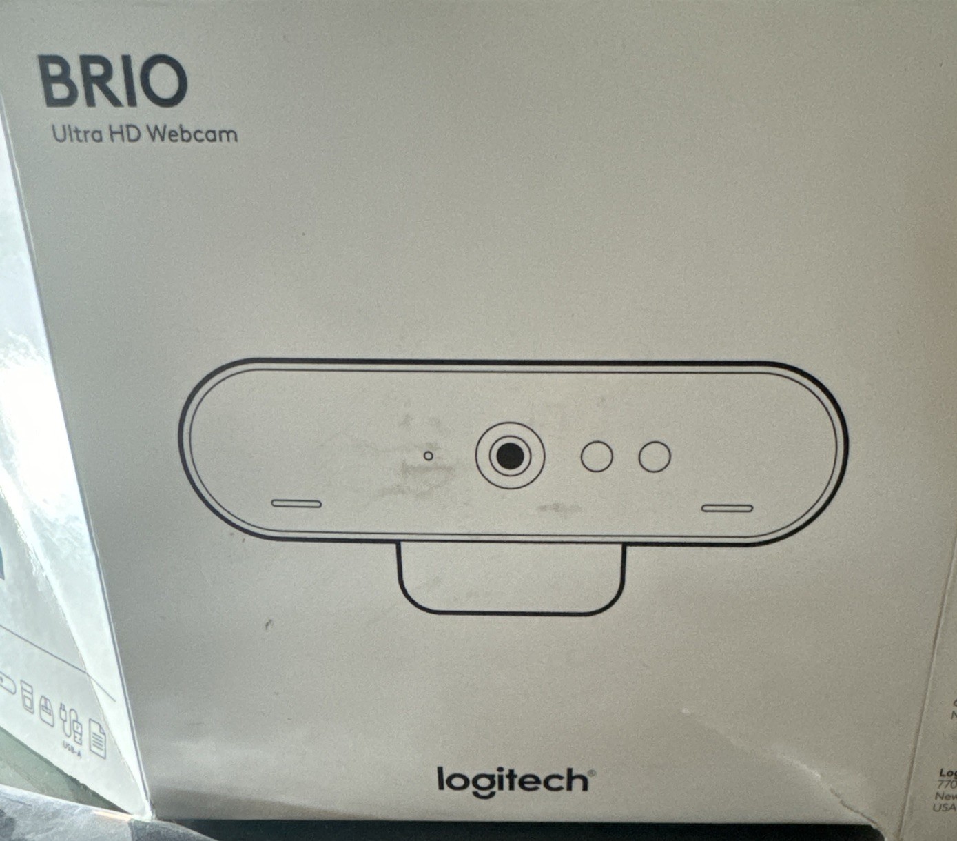 Logitech BRIO Ultra HD Webcam - Black