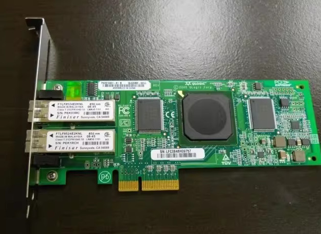 QLOGIC QLE2462 4GB Dual Port PCI-E HBA with Modules