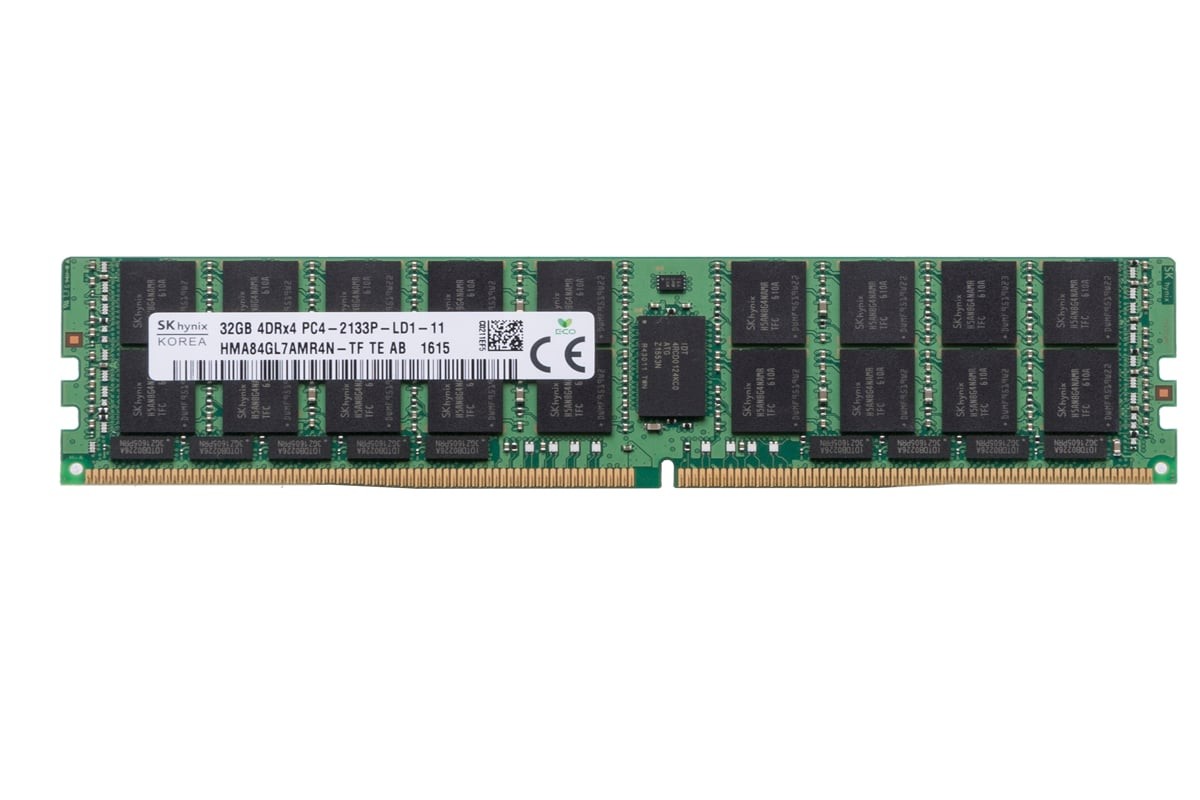 Hynix 32GB PC4-2133P-L 4Rx4 ECC HMA84GL7AMR4N-TF | 3 Year Warranty