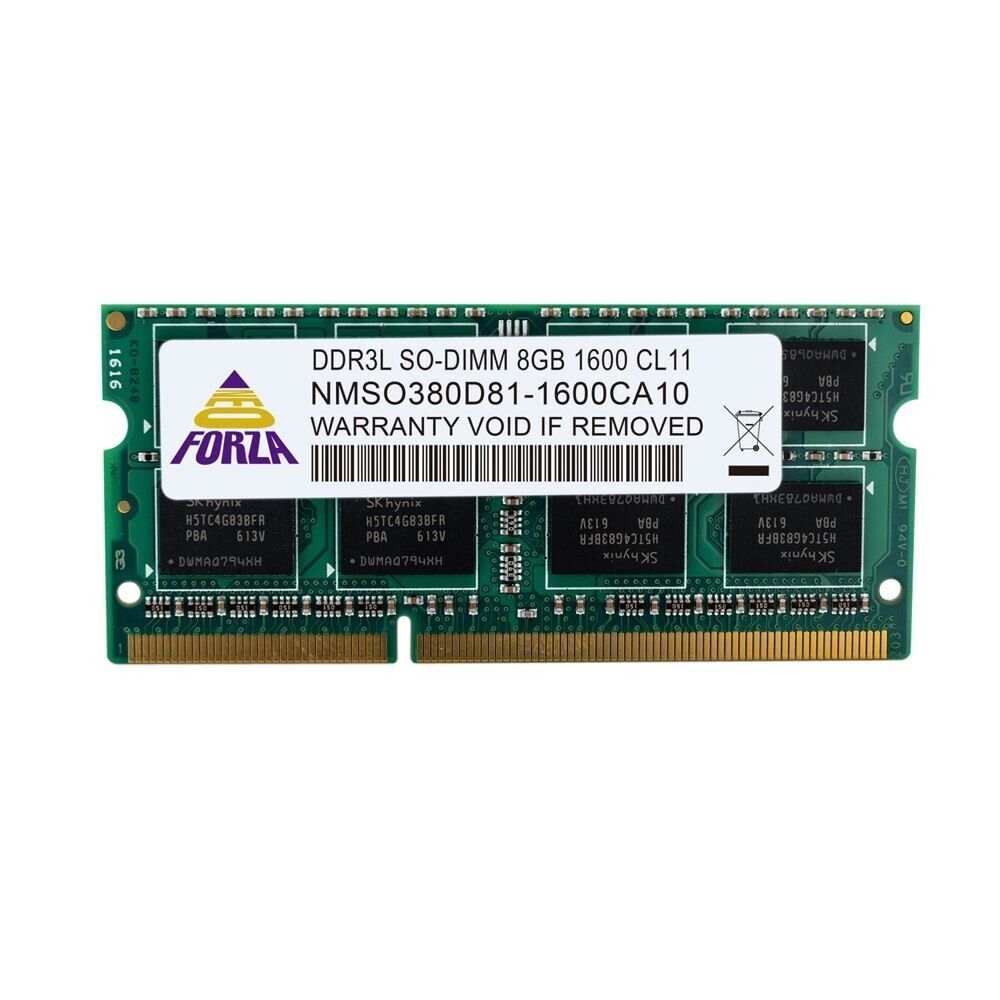 Neo Forza 8GB DDR3-1600 PC3-12800 CL11 Single Channel SO-DIMM Memory Module
