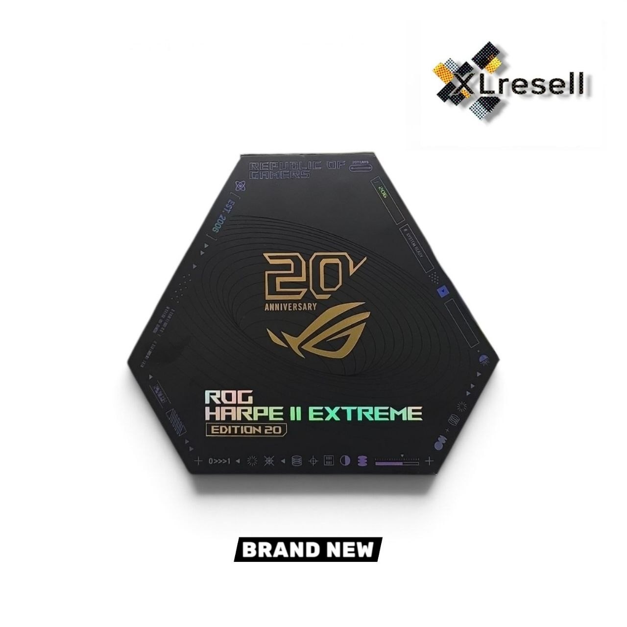 ASUS ROG Harpe II Extreme Wireless Gaming Mouse SpeedNova 65K Sensor 20th Editio