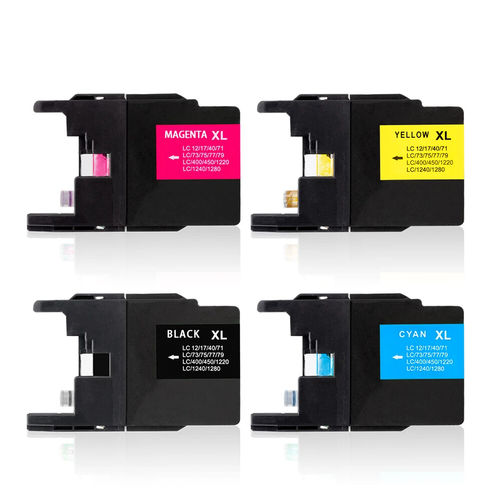Compatible Ink Cartridge for Brother LC12/17/40/71/73/75/77/79/400/450/1240/1220
