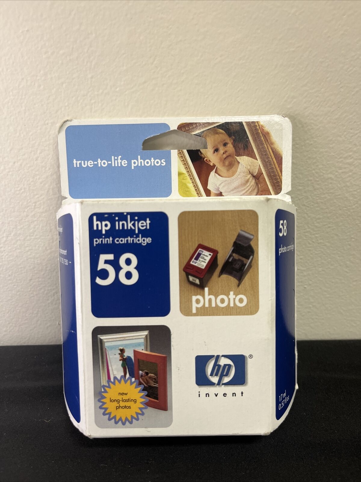New HP 58 Inkjet Print Cartridge (C6658AN) Photo Deskjet Photosmart Expired
