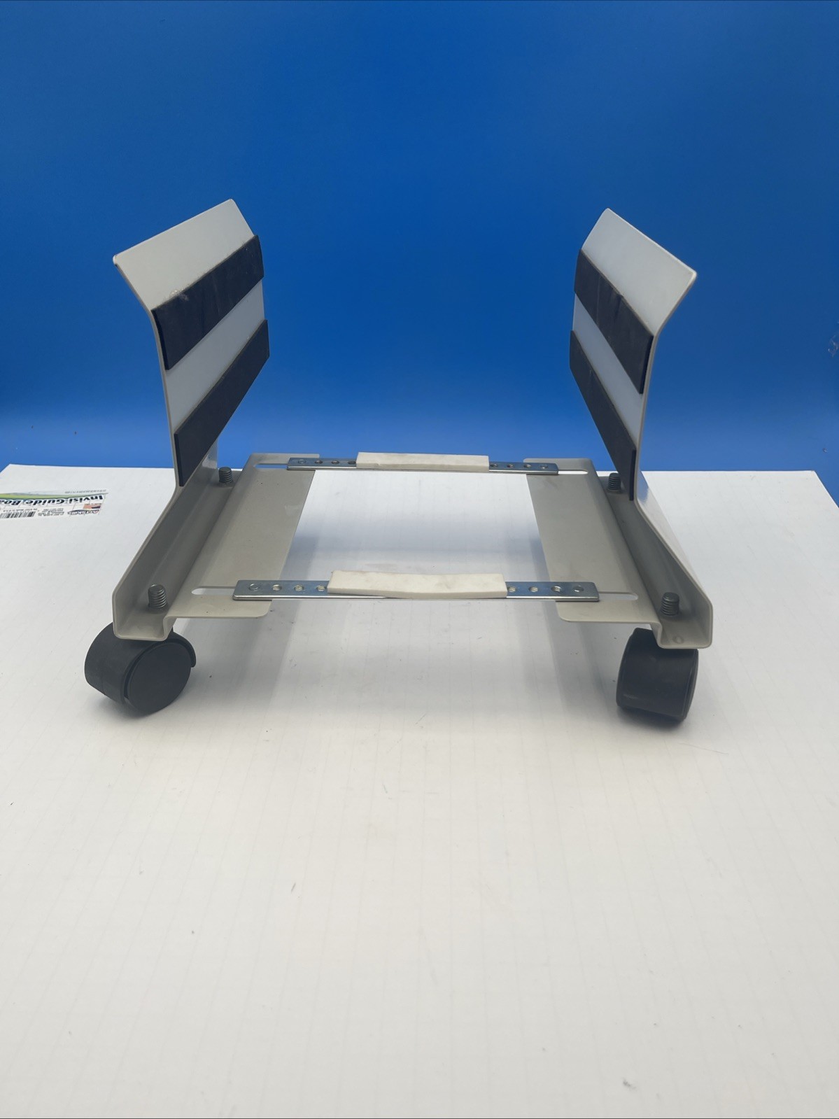 Fellowes Premium Steel Desktop Computer CPU Stand  6"- 9" with Wheels