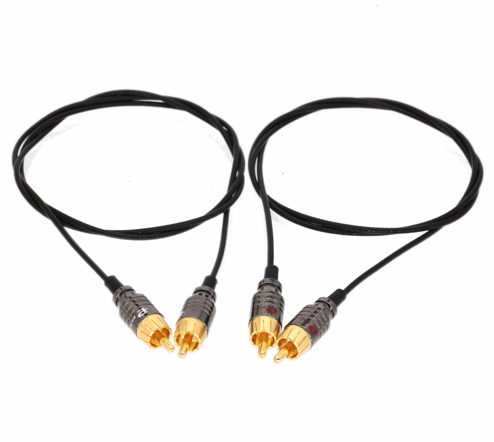 1Set RCA male to RCA male Phono plug AV Audio Video Coaxial RG316 Cable 1~16FT