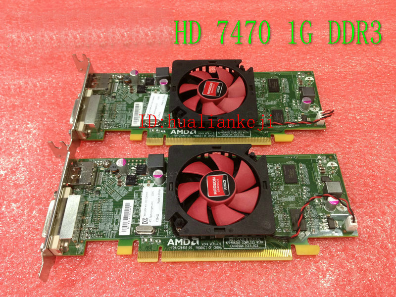 1PCS Original DELL HD7470 gaming graphics card