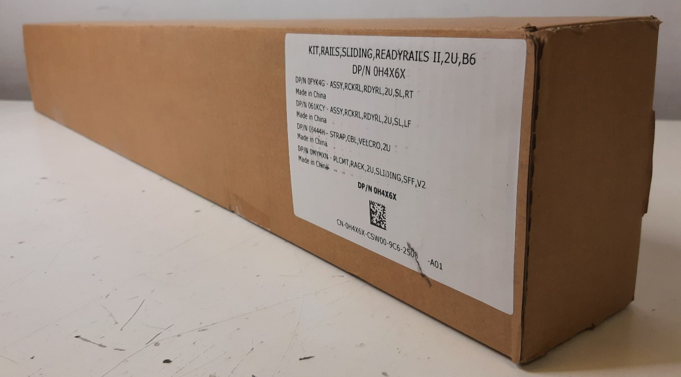 Dell 0H4X6X PowerEdge 2U Sliding ReadyRails II Kit B6 - New Open Box