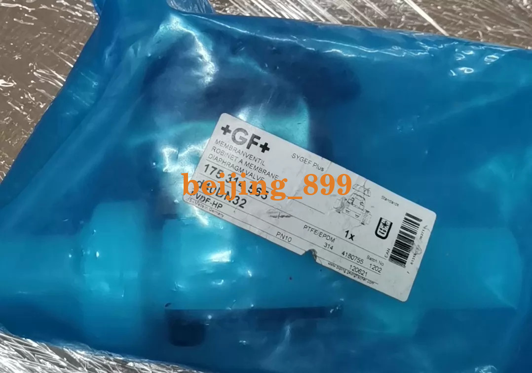 1PC NEW +GF+ 175 314 565 manual diaphragm valve PVDF-HP d40DN32 PN10