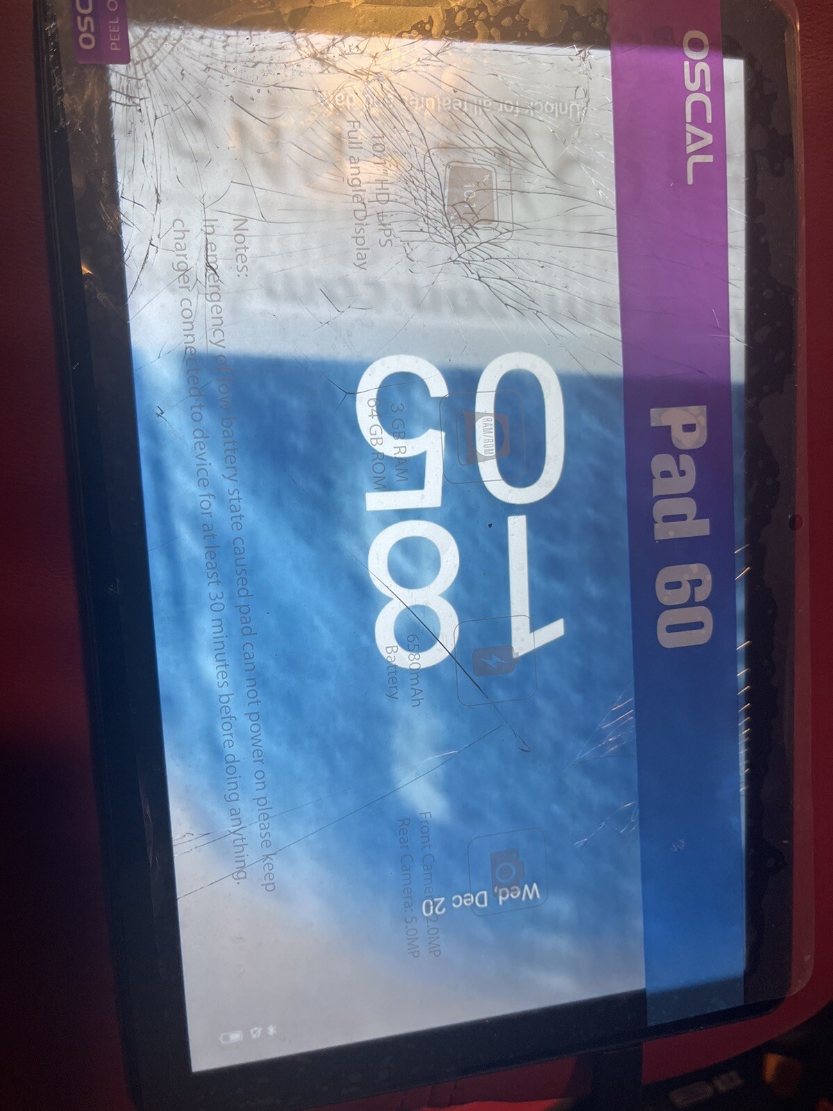 Oscal Pad 60 For Parts