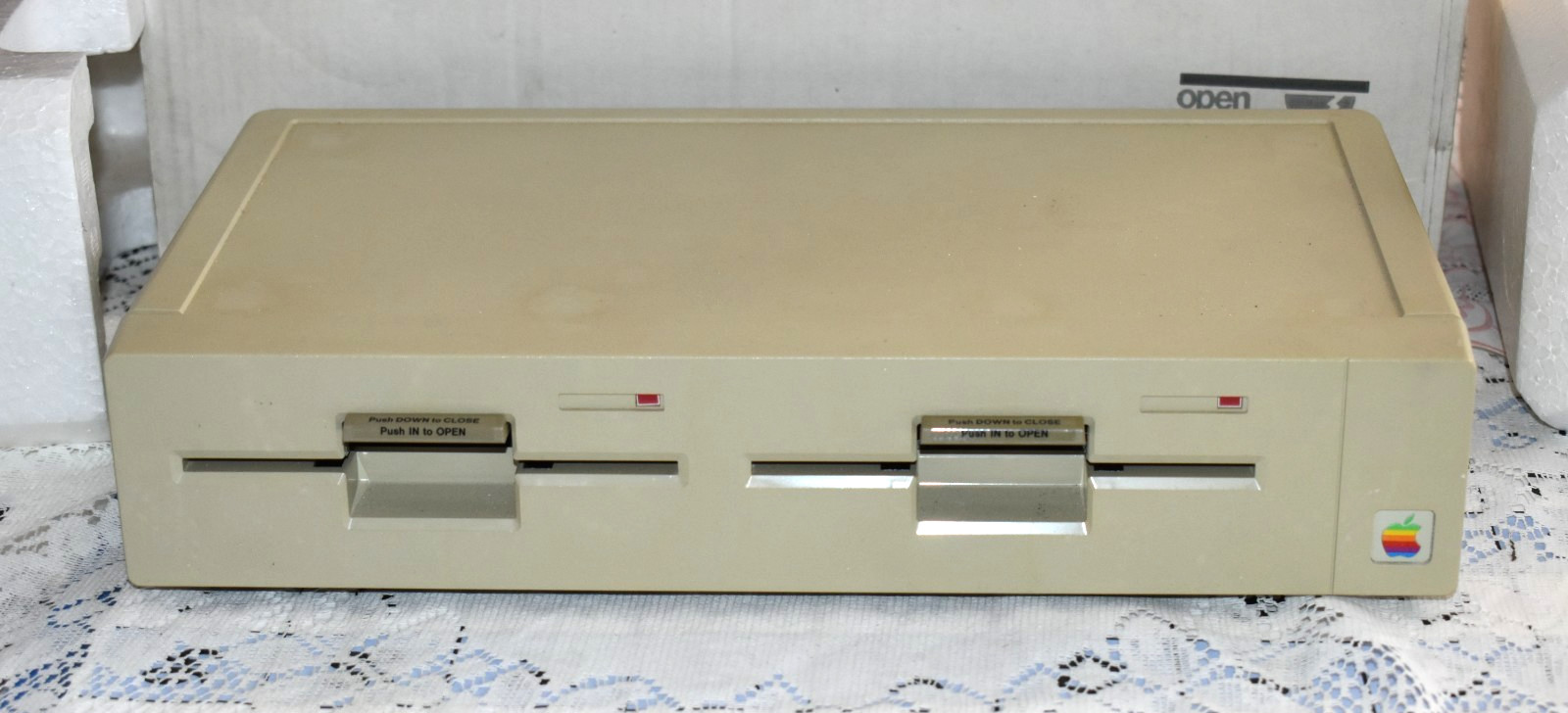 Vintage Apple DuoDisk Dual 5 1/4" Floppy Disk Drive A9M0108 [Unused, Untested]