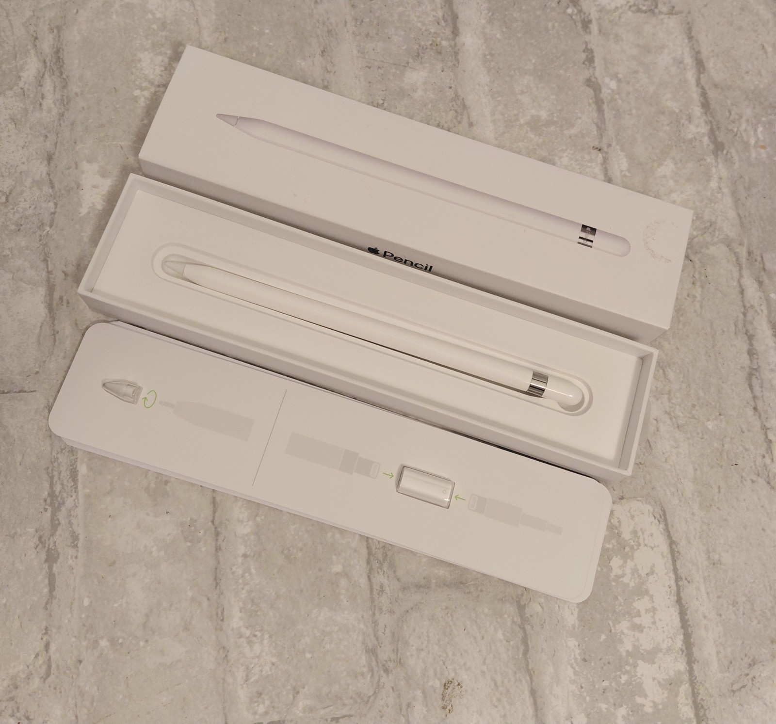 Apple Pencil (1st Generation) MK0C2AM/A Model A1603 for iPad/Pro New Open Box