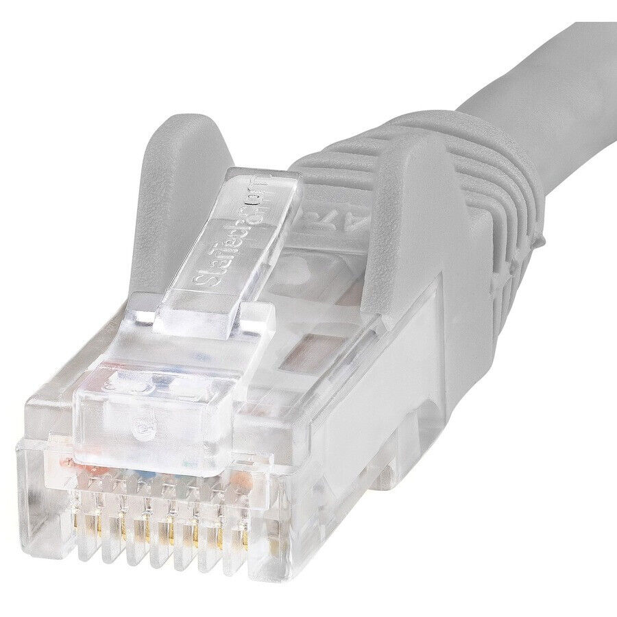 StarTech.com 4ft CAT6 Ethernet Cable - Gray Snagless Gigabit - 100W PoE UTP 650M