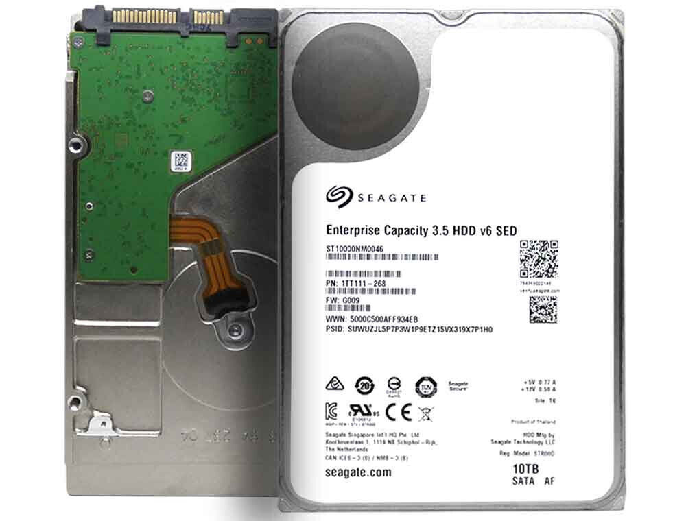 Seagate 10TB 7200RPM 256M SATA 6Gb/s 3.5'' Enterprise Hard Drive - ST10000NM0046