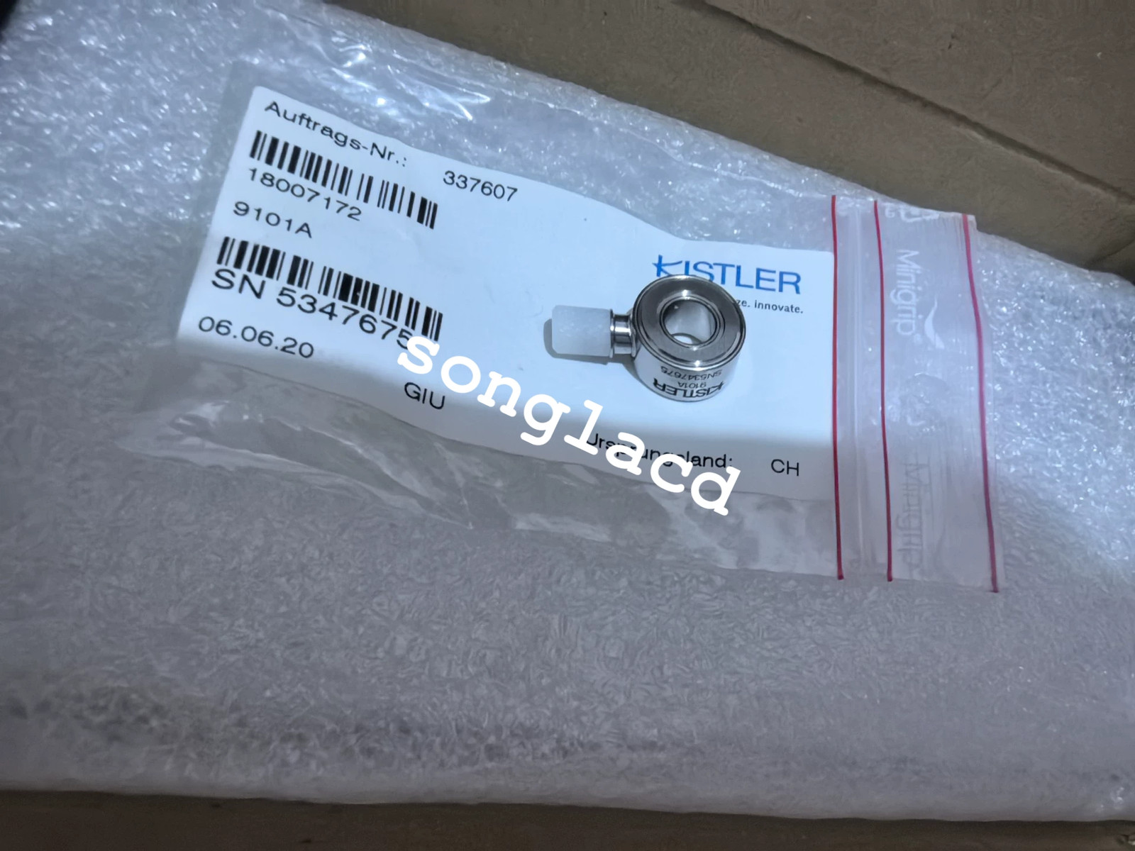 1PCS NEW KISTLER 9101A VIA DHL/UPS