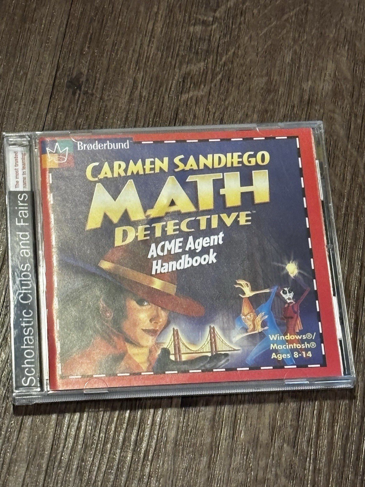 Carmen San Diego Math Detective ACME Agent Handbook Cd Rom 
