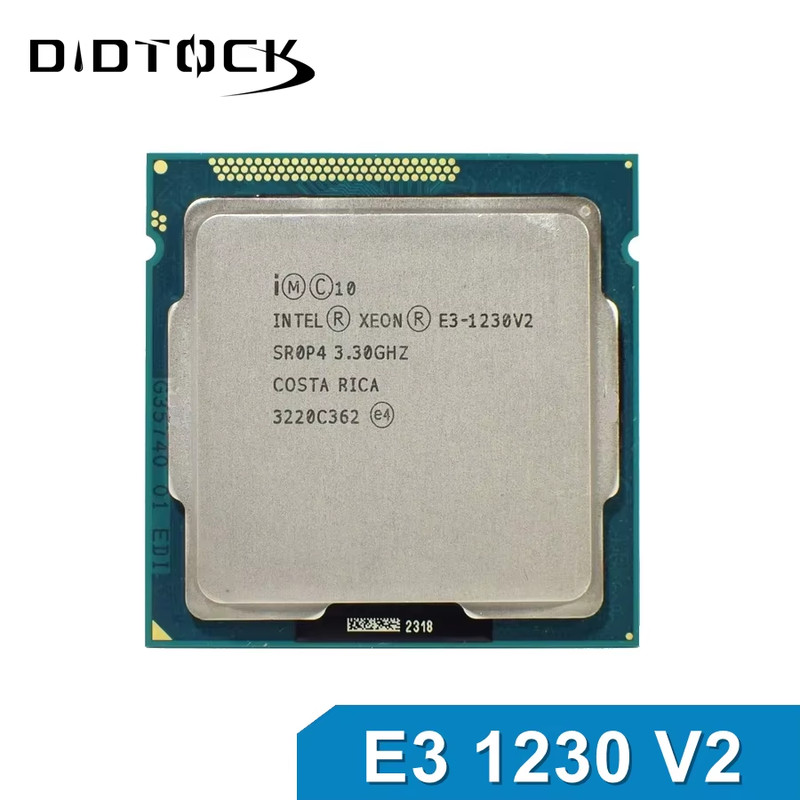 Intel Xeon E3 1230 V2 3.3GHz 4 Core LGA 1155 CPU 1230V2 Processor