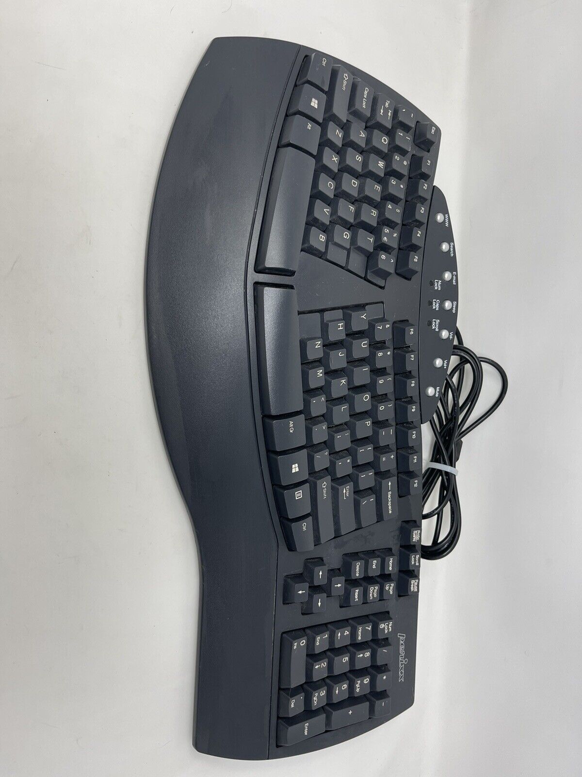 Perixx PERIBOARD-512 Wired USB Full-Sized Split Ergonomic Keyboard ~Tested