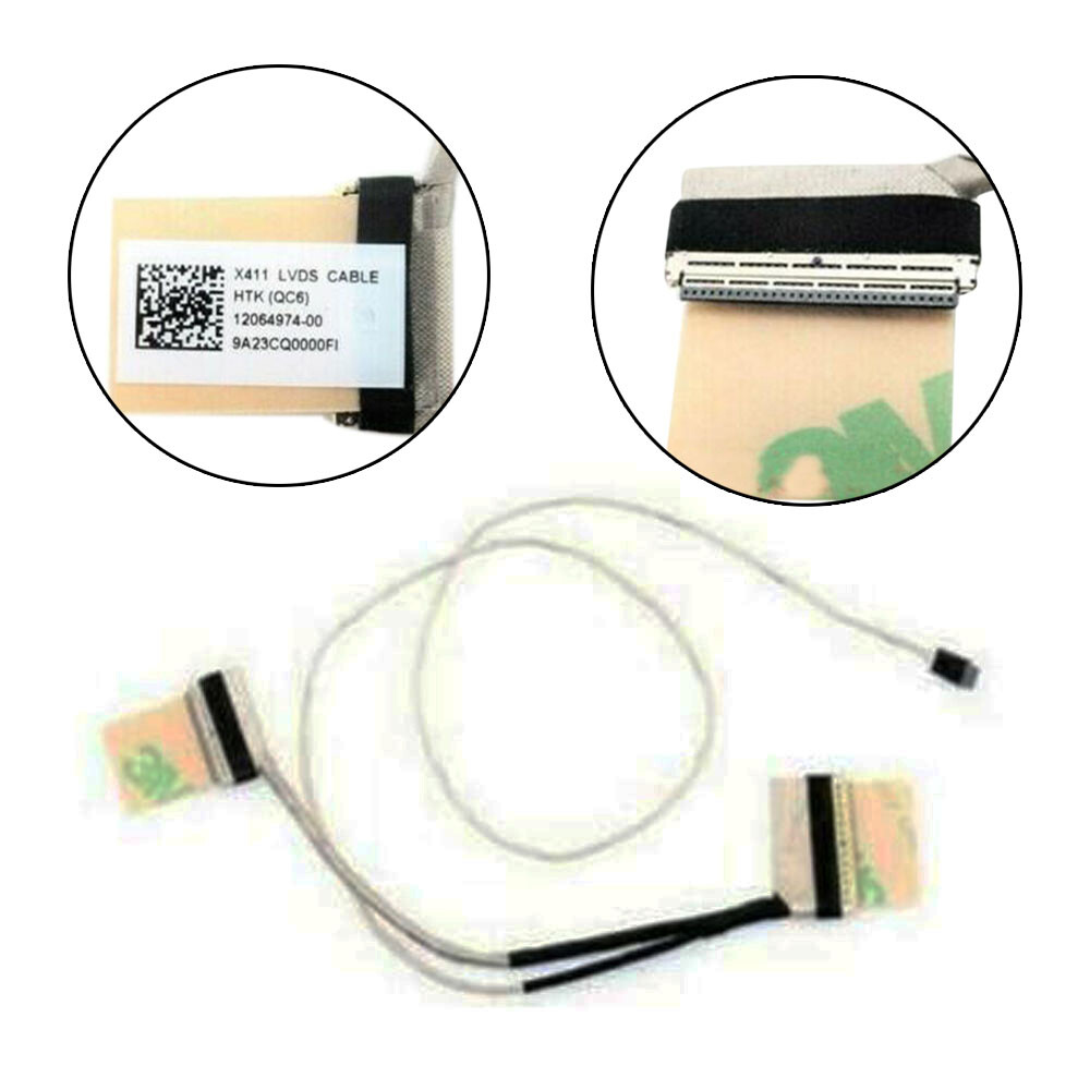 Fit ASUS S410U S4100VN S4200U X411 LCD Display Video Screen Cable 12064974-00 to