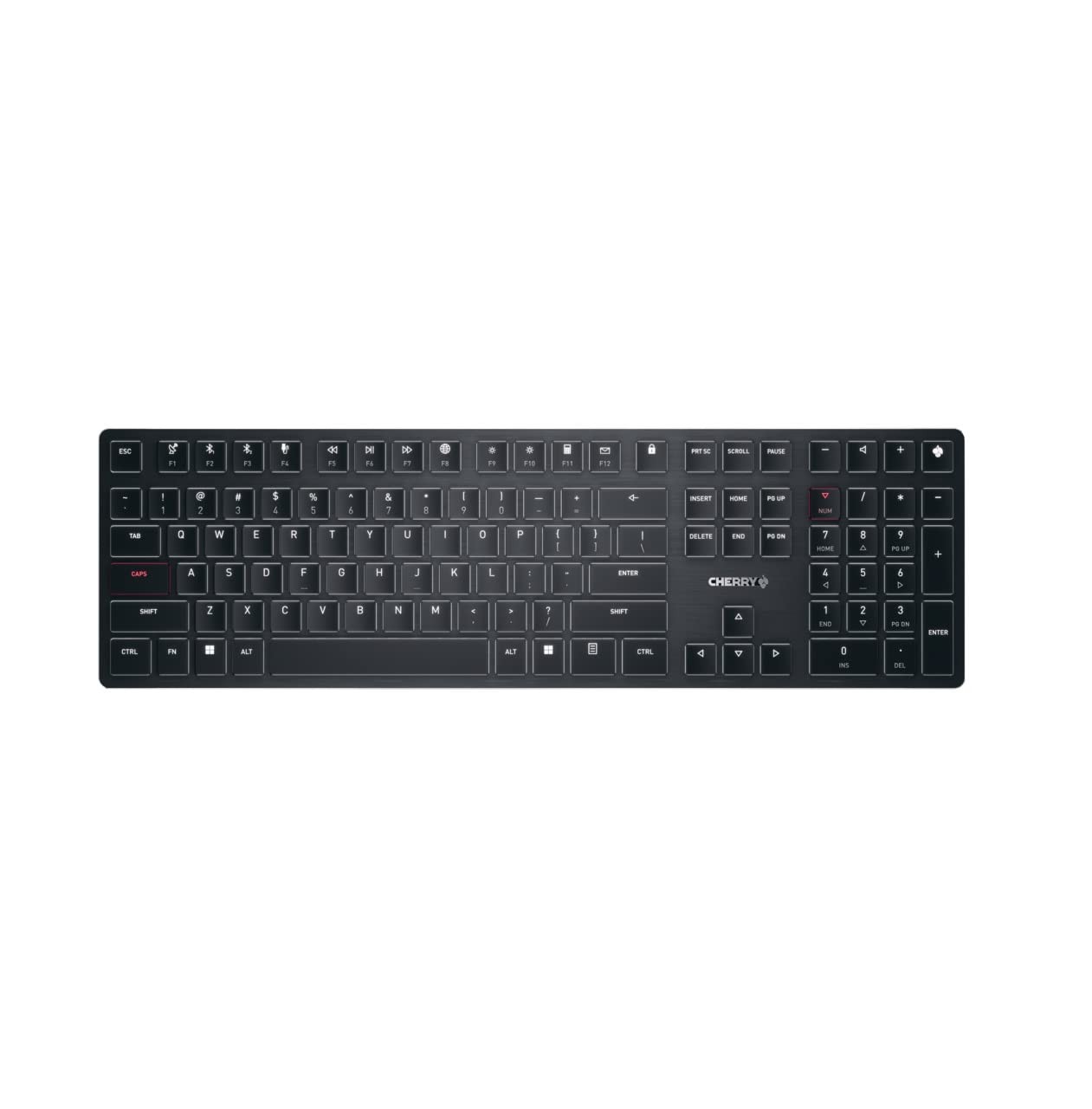 Cherry KW X ULP, Ultra Low Profile Mechanical Keyboard, Wireless Multi-Device
