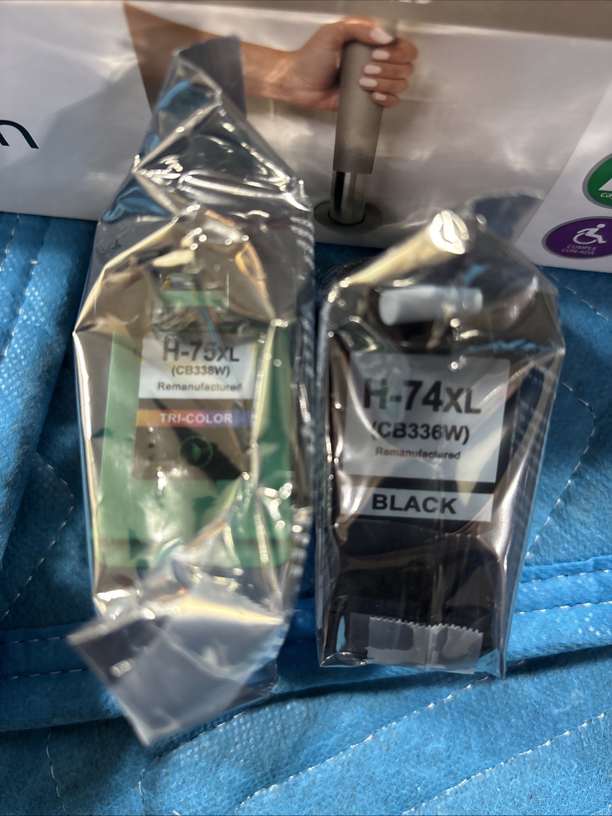 Ink H 74 and H75 Replacement Cartridges
