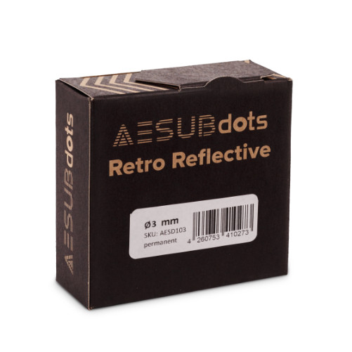 AESUBdots Retro Reflective Permanent - Reference Targets - AESUB