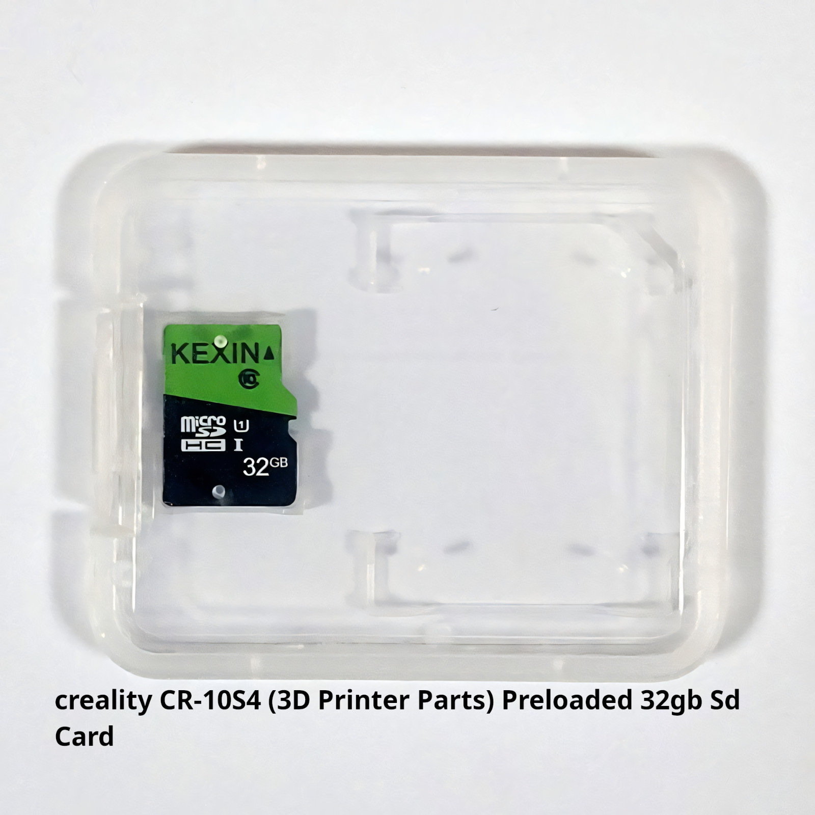 creality CR-10S4 (3D Printer Parts) Preloaded 32gb Sd Card