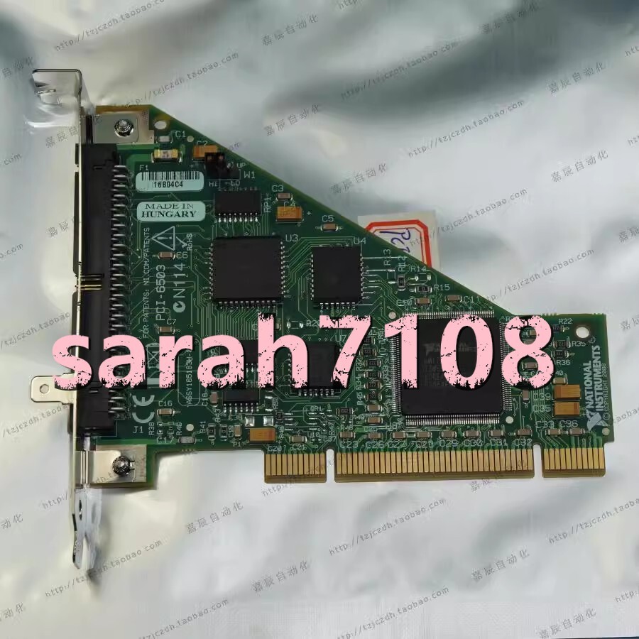 1PC USED NI data acquisition card PCI-6503 Fast Shipping By FedEx or DHL 