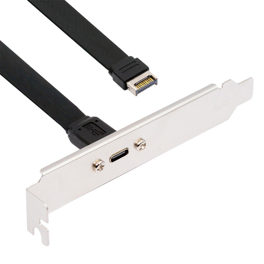 CHENYANG 3.2 Type-E IDC 20Pin Front Panel Header to Type-C Female Cable 20Gbps