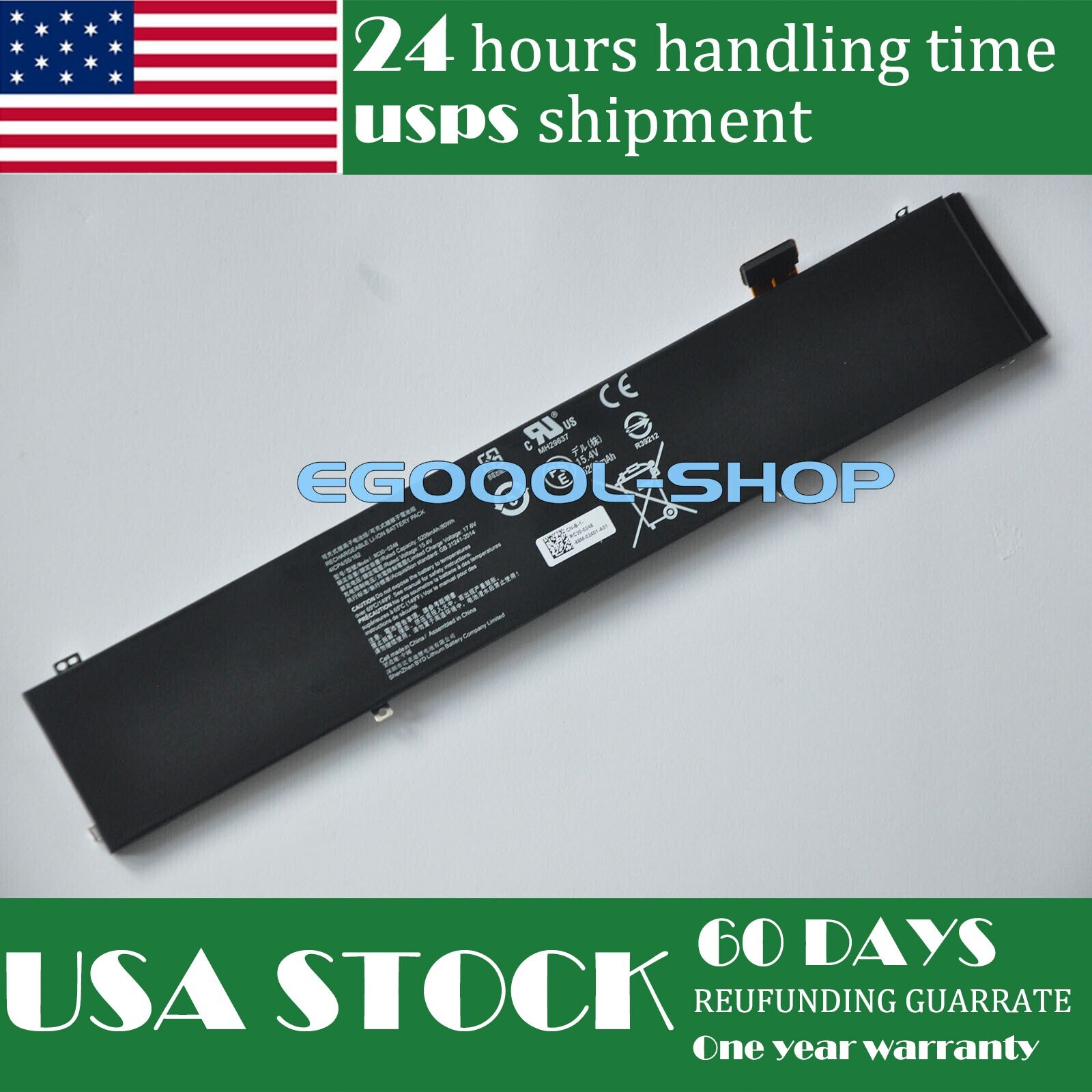 New Genuine RC30-0248 Battery For Razer Blade 15 2018 2019 2020 2021