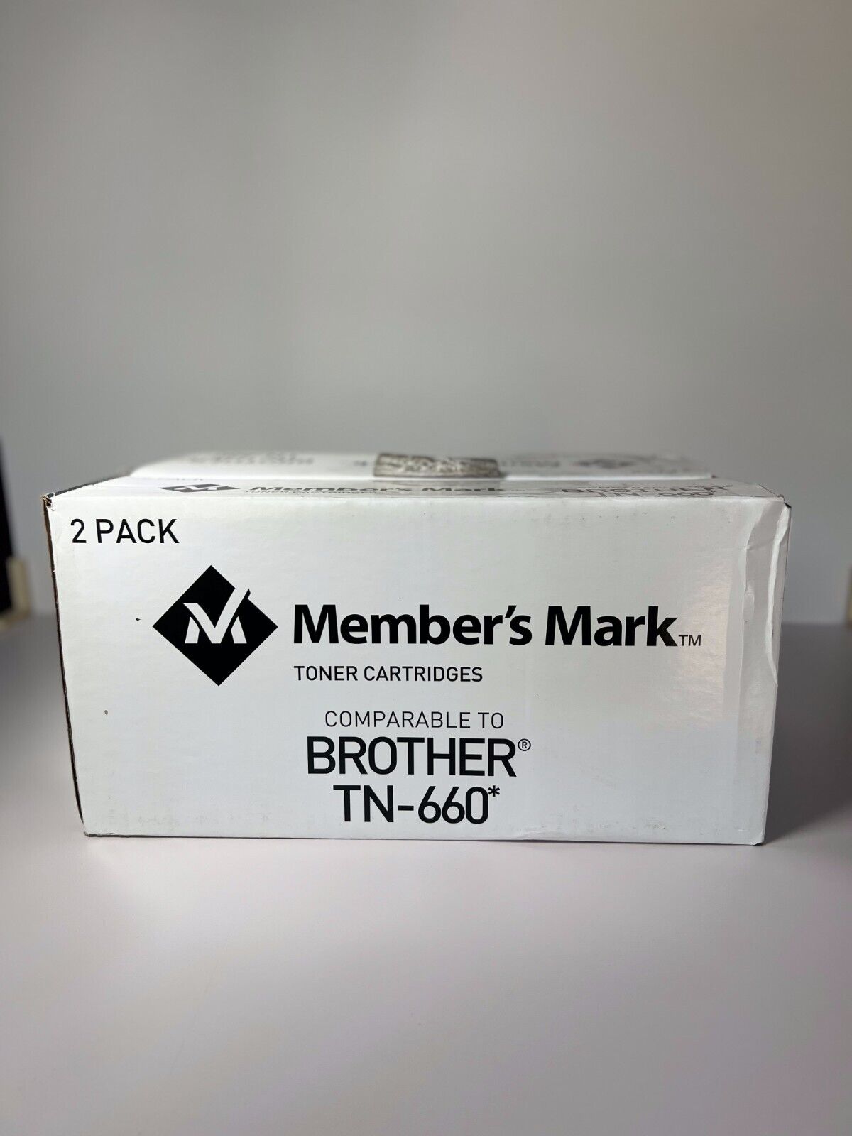 Member's Mark Brother TN-660 Black Toner Cartridges 2 Pack